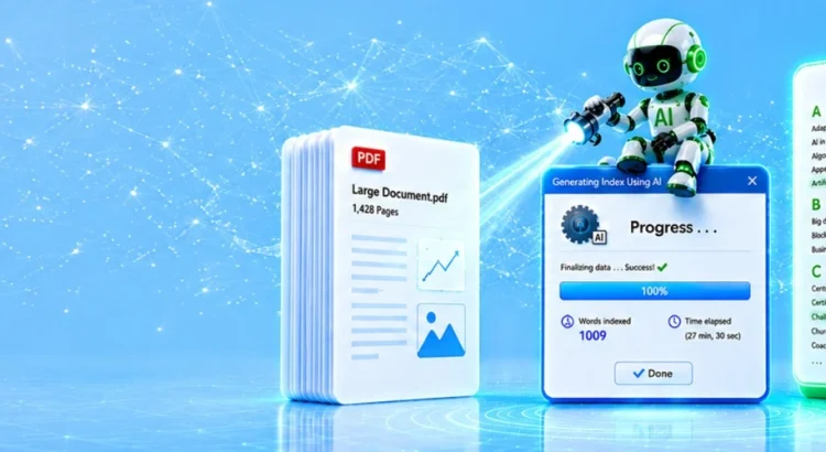 AI powered indexing