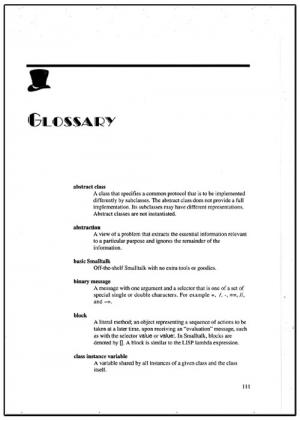 Glossary Page